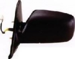 Toyota Corolla [97-01] Complete Electric Adjust Mirror Unit - Black Paintable (3 Pin)
